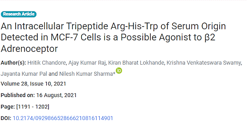 Arg-His-Trp | A tripeptide and a beta-2 agonist