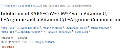 Do vitamin C and arginine enhance each other's antiviral effect?