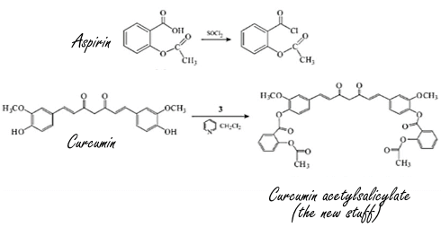 Is curcumin acetylsalicylate a life extender?