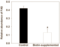 Last week we wrote about a 2009 animal study done by Mexican researchers, in which biotin supplementation led to a slight reduction in fat mass. The effect was not overwhelming, but the mechanism was interesting. That mechanism is even more interesting after reading about a more recent molecular study that the same researchers have done. This has shown that biotin causes weight loss in lab animals via the second messenger cGMP and the energy sensor AMPK.