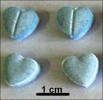 Ingredients in fake dianabol hearts-haped tablets uncovered