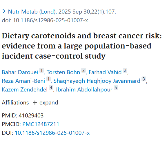 In these amounts, tomato juice and carrots reduce the risk of breast cancer