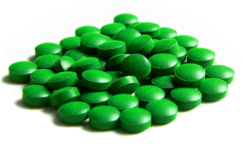 More muscle strength, less fat mass due to a few grams of chlorella per day, animal study