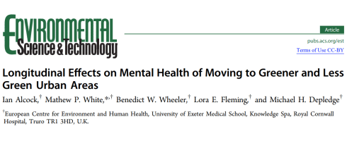 Living in rural areas better for mental health than living in the city