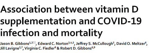 Mass supplementation with vitamin D could have prevented one-third of Covid-19 deaths