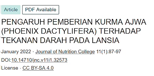Handful of dates lowers blood pressure