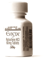 Tamoxifen, an effective anti-oestrogen that's popular among doping users, has a drawback. For women at least, in the longer term, its use reduces lean body mass and leads to an increase in fat mass. Another anti-oestrogen, raloxifene [structural formula on the right], does not have these disadvantages. A Dutch study suggests that it actually improves body composition.