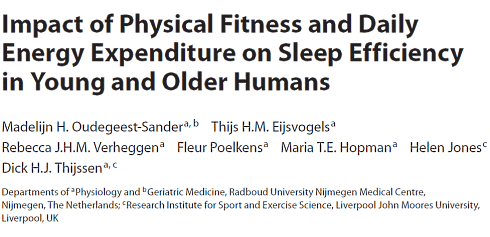 Burn more calories, sleep better