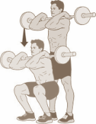 Runners benefit from deep squats too