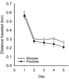 Fructose makes you extra fat because it makes you lazy too