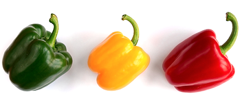 This is the difference between organic and regular bell peppers