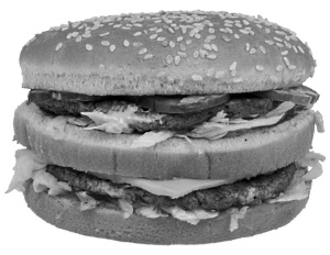 Fast food makes your life less pleasurable