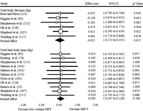 Meta-study compares interval training with traditional endurance training