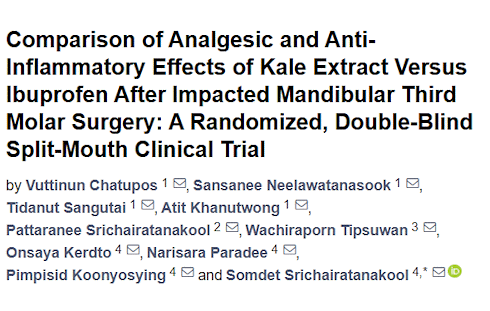 Is kale a painkiller?