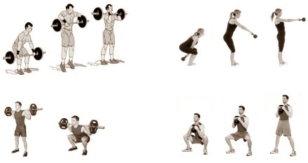 For strength old-fashioned weight lifting is more effective than kettlebells