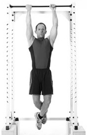 Grip the bar from above to train your lats better