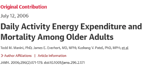 Burn more calories to increase your life span
