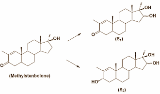 Ultradrol contains methylstenbolone