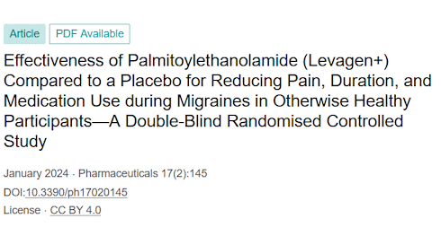 Migraine attack? PEA is an alternative to ibuprofen