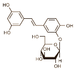 Piceatannol-3'-O-Beta-D-Glucopyranoside