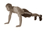 Best pushups achieved with hands close together