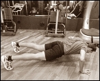 Push-ups using the BOSU and the T-bow  more effective or not?
