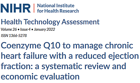 Should heart failure patients be prescribed Q10?