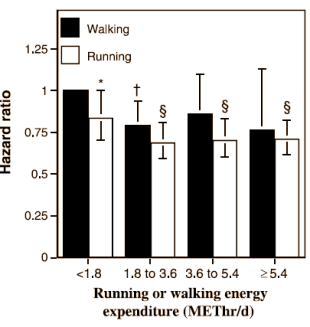 Runners put strain on their knees and hip joints, and sooner or later many need a hip replacement. That's what you'd think isn't it? But it's not necessarily the case. The biggest study undertaken so far actually shows that runners are less likely to develop osteoarthritis than less active people. But that doesn't have to mean that running is good for your joints�