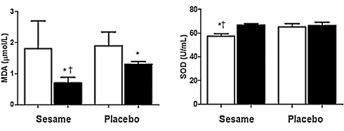 Two tablespoons of sesame seeds make soccer players fitter and faster