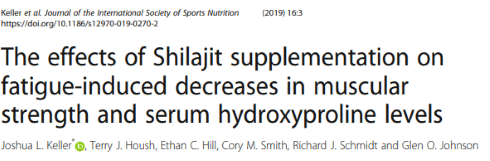 Only strong athletes get stronger through shilajit supplementation