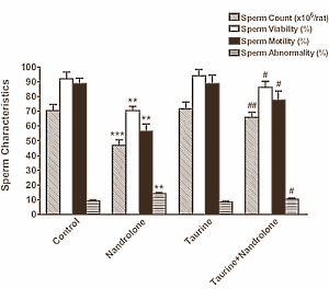 Taurine protects steroids users' testes