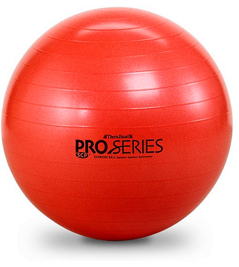 If you work at a desk job, you'd burn a couple of dozen more calories if you exchanged your chair for a therapy ball, write researchers at State University of New York at Buffalo in the European Journal of Applied Physiology. Sitting on a therapy ball at your desk won't shift kilos of excess fat, but it can prevent you from putting on more weight.