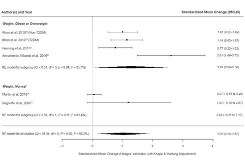 Slimming diet masculinizes fat men | Meta-study