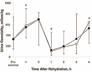 Rehydration and whey protein administration go together fine
