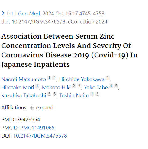 The unexpectedly strong antiviral effect of zinc after corona infection